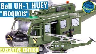 Bell UH1 Huey Iroquois  Executive Edition  COBI 2422 Speed Build Review [upl. by Kcub]