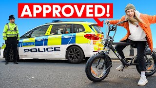 I rode the first UK legal throttle Ebike  Pedibal ECruiza [upl. by Alletniuq]