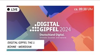 DigitalGipfel 2024  Livestream Raum Meridian Tag 1 [upl. by Semyaj]