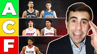 Ranking EVERY 2024 NBA Rookie Tier List [upl. by Lebiram623]