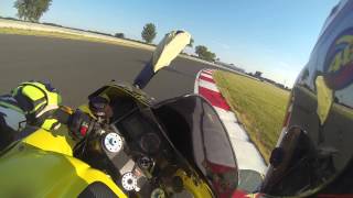 Slovakia ring crash in my Aprilia RSV Mille R [upl. by Longley]