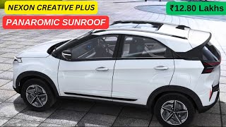 New 2024 Tata Nexon Creative Plus Panaromic Sunroof 1280 lakhs  Nexon creative plus cng 2024 [upl. by Gabriella]