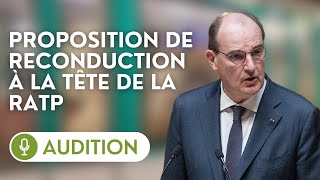 🔴 Reconduire Jean Castex aux fonctions de pdg de la RATP [upl. by China]