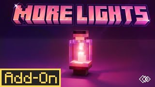 More Lights  Minecraft Marketplace Addon  Showcase [upl. by Bashemeth]