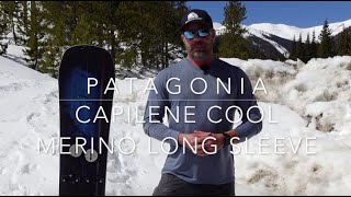 Patagonia Capilene Cool Merino Long Sleeve Review  RWS Certified Wool [upl. by Bartko]