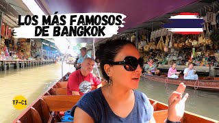 🔔CONOCIMOS los 3 MERCADOS más FAMOSOS DE BANGKOK  TAILANDIA ✅ [upl. by Munro]