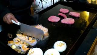 How to Cook a Teppanyaki  Hibachi Diner on the Blackstone Griddle Recipe [upl. by Animehliw]