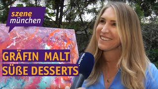 Süße Bilder Anja Gräfin von Keyserlingk malt Desserts [upl. by Apilef]