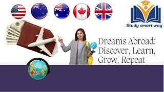 studysmartway studyabroad studyinusa studyincanada studyinaustralia studyinnewzealand [upl. by Mussman]