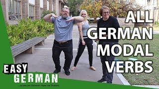 Learn all German Modal Verbs in 8 Minutes  Super Easy German 91 [upl. by Dasya]