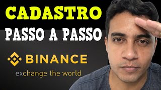 Binance Para Iniciantes  Como Fazer Seu Cadastro na Binance e Depositar Dinheiro Nela Atualizado [upl. by Dickey]