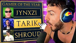 Tarik votes for the BEST Streamers of 2024 [upl. by Dearborn248]