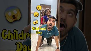 Baccho Ka Childrens Day 😵😱 400 minivlog ashortaday tranding shorts [upl. by Lletram]