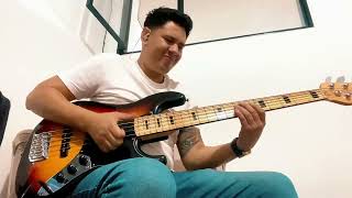 Golpes de espada  Jaime Muriel bass cover cantos de júbilo cover [upl. by Alym719]