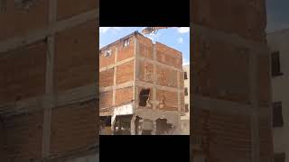 Watch the Total Collapse of a House – Epic Demolition demolition housecollapse [upl. by Eimorej]