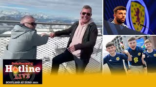 Scotland at Euro 2024 Hotline LIVE Germany analysis Swiss prep and queasy cable car trip [upl. by Rehpotsirc]