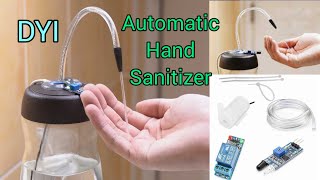 Automatic Hand Sanitizer  Hand Sanitizer DispenserTechnoTopics [upl. by Fadas]