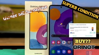 Samsung Galaxy M52 5G in just 5000 From Supersale Mast deal  unboxing Brothers refurbishedphone [upl. by Notgnilliw]