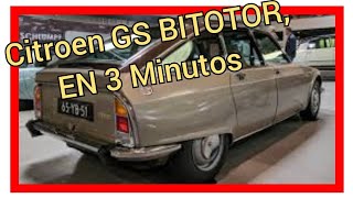 🏎️🏎️ Citroen GS BIROTOR en 3 Minutos 🏎️🏎️ [upl. by Ebbarta]