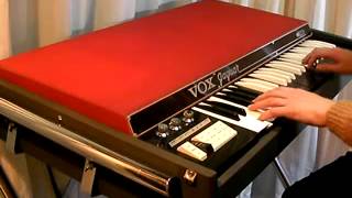 VOX Jaguar V304 E2 demo1 organ69 [upl. by Aikym]