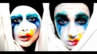 LADY GAGA  APPLAUSE  MAKE UP TUTORIAL [upl. by Anade]