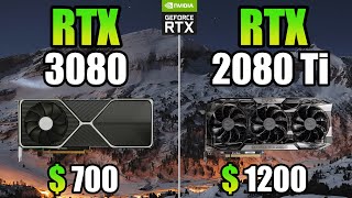 RTX 3080 vs RTX 2080 Ti Test in 8 Games  1080p 1440p amp 4K [upl. by Fitz]