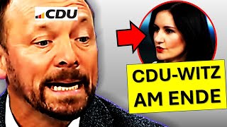 💥LAUFENDER WITZ🤮💥CDUSYSTEMLING WANDERWITZ BLAMIERT SICH IN INTERVIEW WEGEN HALDENWANG amp AFDVERBOT [upl. by Filiano]