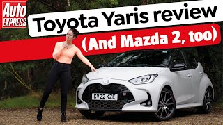 Toyota Yaris AND Mazda 2 review Two for the price of one [upl. by Ecnahc334]