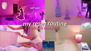 the ULTIMATE reset night routine much needed skincare laundry  self care [upl. by Ninon]