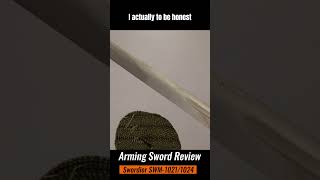 Part 10 Review of Swordiers Two Arming Swords Cutting Performance Evaluation armingsword [upl. by Alva]