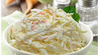 Coleslaw recipe  3 tips for worlds best slaw [upl. by Jump]