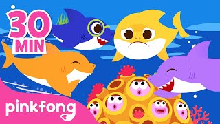 Baby Shark More and More  Best Baby Shark Songs ONLY  Pinkfong Songs for Kids [upl. by Donetta889]