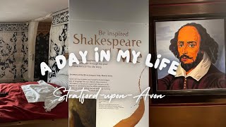 Exploring Shakespeares Birthplace My First Vlog in StratforduponAvon  Danu Vlogs [upl. by Marlowe177]