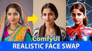 ComfyUI  Realistic Face Swap with InstantID [upl. by Jonette]