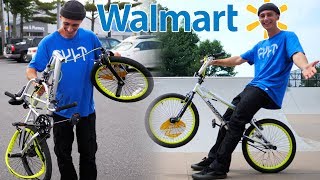 WE BOUGHT AN 80 WALMART BMX BIKE DESTROYED IT AND THEN RETURNED IT PART 2 [upl. by Aimee]