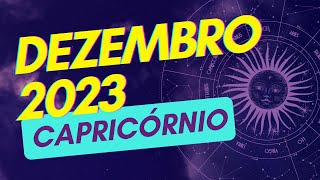 CAPRICÓRNIO ♑️ DEZEMBRO 2023 ♑️💖💖 Horóscopo [upl. by Ttnerb480]