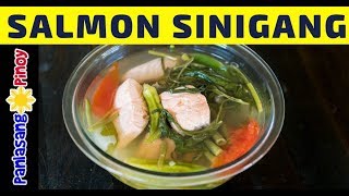 How to Cook Salmon Sinigang  Panlasang Pinoy [upl. by Arhoz161]