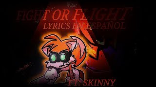 FIGHT OR FLIGHT FNF LYRICS EN ESPAÑOL• FNF EXETERNAL• FT SkivnyOwO [upl. by Audris]