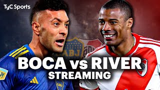 EN VIVO 🔴 BOCA JUNIORS vs RIVER PLATE  El Superclásico por TyC SPORTS ⚽ [upl. by Akila55]