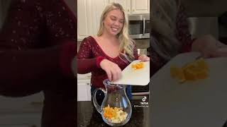 EASY FALL SANGRIA RECIPE  EASY THANKSGIVING RECIPES shorts [upl. by Nnep330]