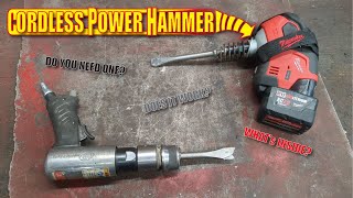 Cordless Power Hammer  FIRST of its Kind Milwaukee M12 [upl. by Sib]