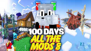 I Survived 100 Days with ALL THE MODS In Minecraft 1 [upl. by Boyd]