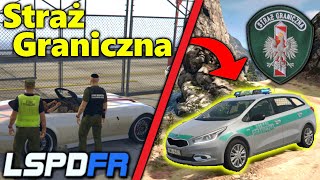 Polska Policja  Straż Graniczna 🚓 LSPDFR 22 🚓 GTA V [upl. by Ellehcrad]