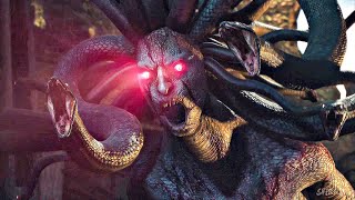 Dragons Dogma 2  Medusa Boss Fight 4K 60FPS [upl. by Notsuj790]