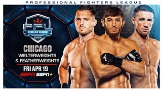 PFL 3 2024 LIVESTREAM FIGHT NIGHT COMPANION amp PLAY BY PLAY [upl. by Lauro]