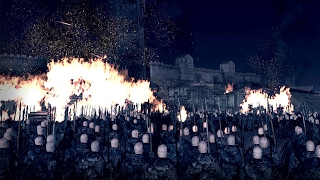 Jon Snow Defends The Wall  Game Of Thrones  Seven Kingdoms Total War [upl. by Nuahsor]