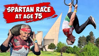 Spartan Race at age 75  with Lajos Kőszegi [upl. by Ocsisnarf]