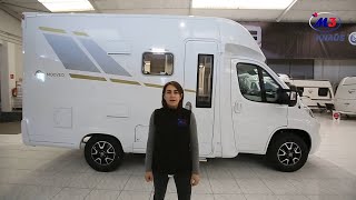 Autocaravana compacta Barata Mooveo T60 FB ¡Para 4 plazas  M3 Caravaning [upl. by Trent574]