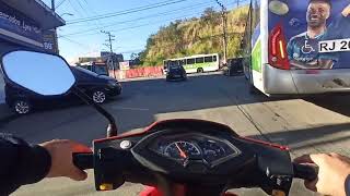 MotoVlog com a Shineray Phoenix 50cc [upl. by Rehtaeh19]