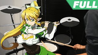 Sword Art Online OP 2 Full 【INNOCENCE】by Eir Aoi  Drum Cover [upl. by Artened]